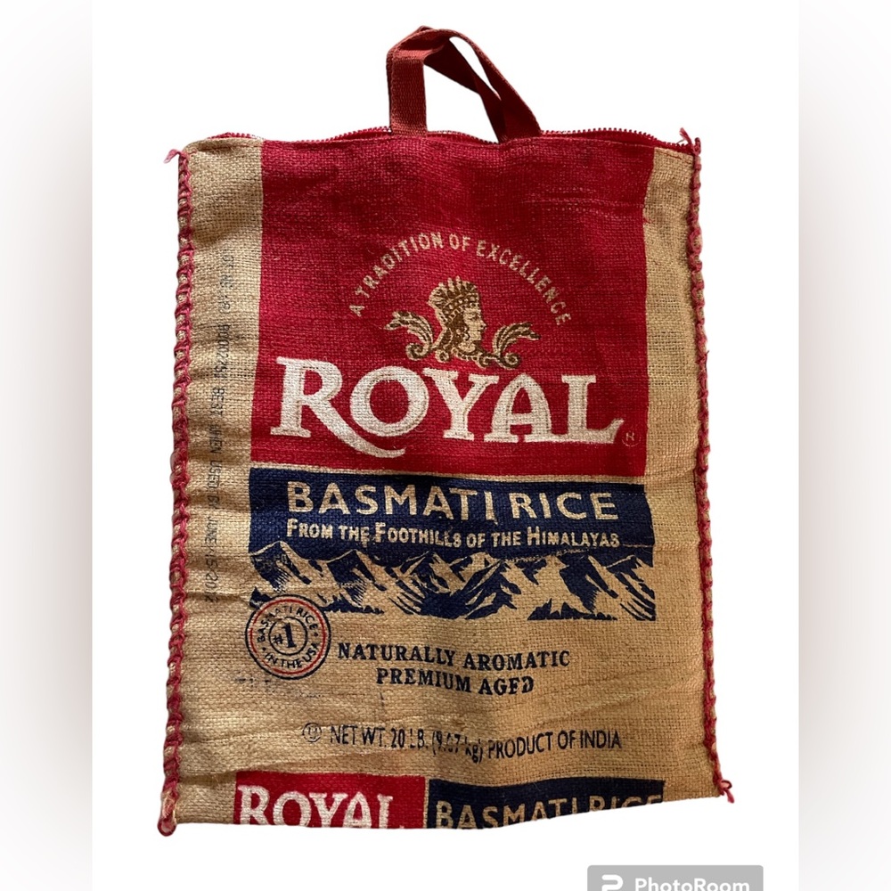 Burlap Tote